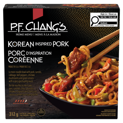 P.F. Chang's Home Menu, Korean Inspired Pork 312 g, $2.88/100g