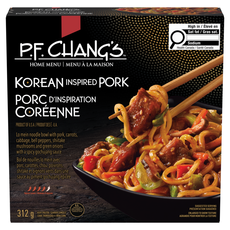 Home Menu, Korean Inspired Pork