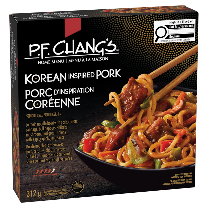 Home Menu, Korean Inspired Pork