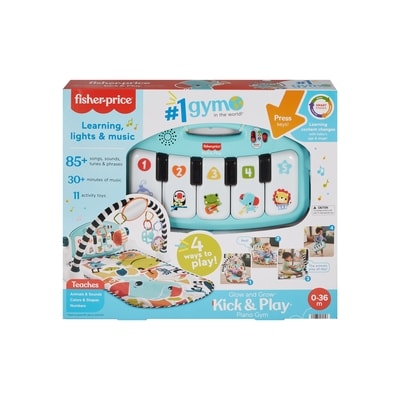 Fisher Price Glow And Grow Kick & Play Piano Gym 1 ea, $72.00/1ea