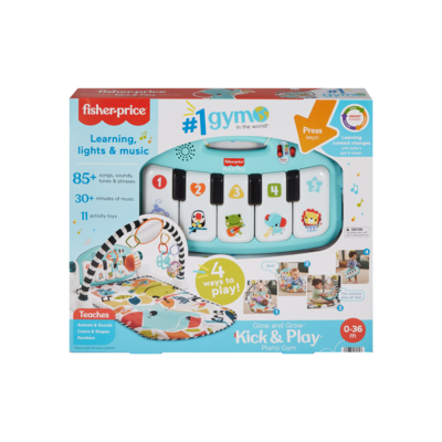 Fisher Price Glow and Grow Kick & Play Piano Gym 1 ea, $72.00/1ea