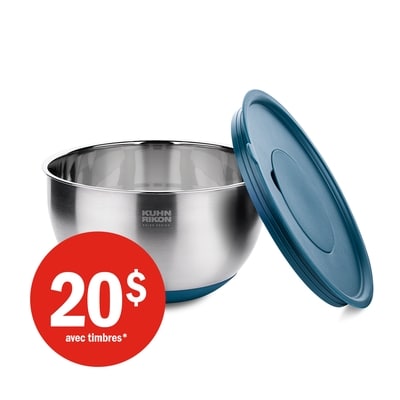 Kuhn Rikon $20 avec 20 timbres - Bol à mélanger 1 ea, 50,00 $/1ch