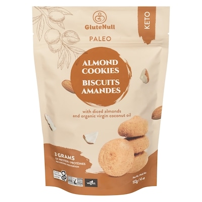Glutenull Almond Cookies Keto 112 g, $9.37/100g