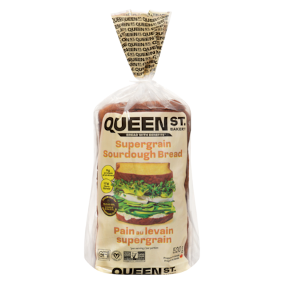 Queen St. Bakery Pain au levain supergrain 520 g, 2,11 $/100g