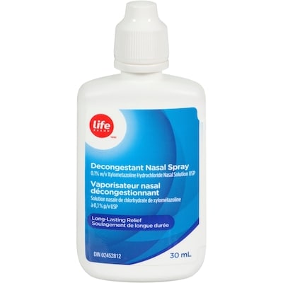 Life Brand Decongestant Nasal Spray 30 ml, $25.00/100ml