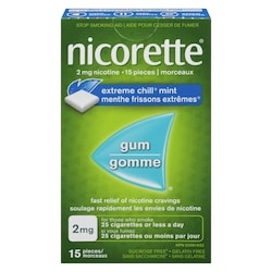 Stop Smoking Aid 2 Mg Nicotine Extreme Chill Mint