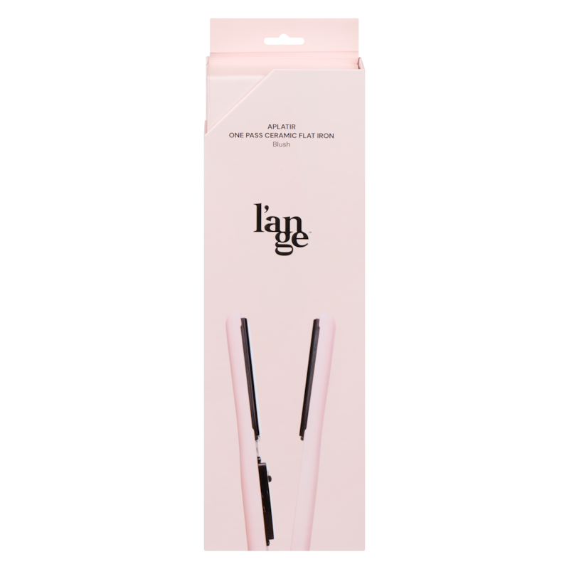 One Pass Ceramic Flat Iron Blush