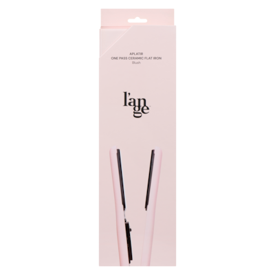 One Pass Ceramic Flat Iron Blush