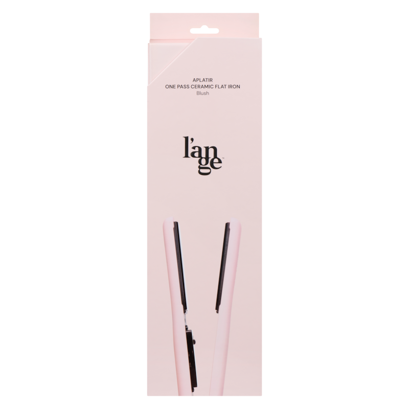 One Pass Ceramic Flat Iron Blush