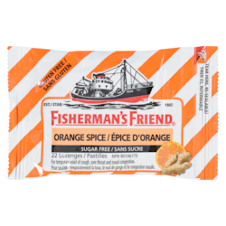Fisherman’s Friend Pastilles épice d'orange sans sucre 22 ea, 0,15 $/1ch