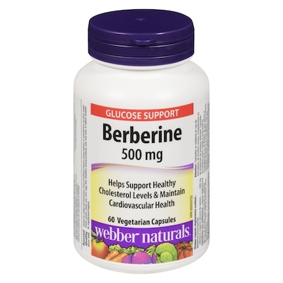 Webber Naturals Berberine 500 Mg 60 ea, $0.43/1ea