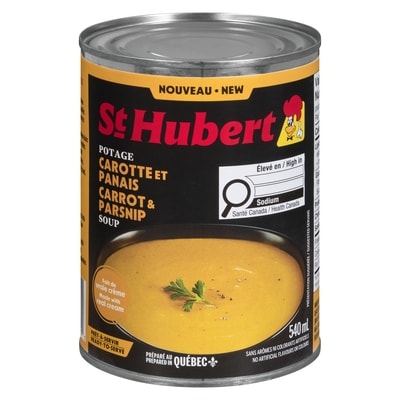 St Hubert Soup Carrot & Parsnip 540 ml, $0.56/100ml