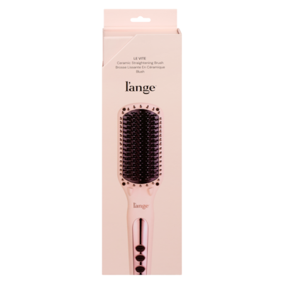 L'ANGE Ceramic Straightening Brush Blush 1 ea, $47.99/1ea