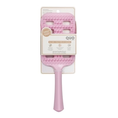 Quo Beauty brosse plate incassable et ventilée 1 ea, 14,99 $/1ch