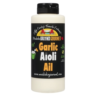 Muskoka Aïoli ail 355 ml, 2,76 $/100ml