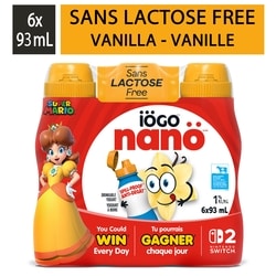 IOGO Nanö Drinkable Vanilla Lactose-Free Yogurt 1% 558 ml, $0.72/100ml