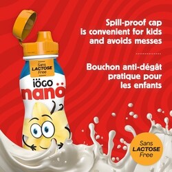 IOGO Nanö Drinkable Vanilla Lactose-Free Yogurt 1% - 558 ml | Zehrs