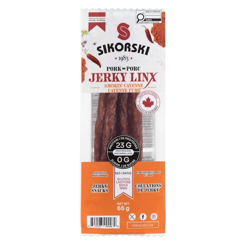 Jerky Snacks Pork Smokin' Cayenne