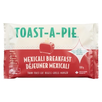 TOAST-A-PIE Déjeuner mexicali 100 g, 6,89 $/100g