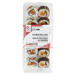 Bento Salmon Roll Duo 230 g, $4.35/100g