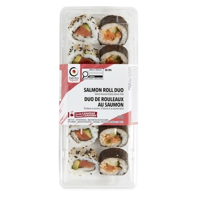 Bento Salmon Roll Duo 230 g, $4.35/100g
