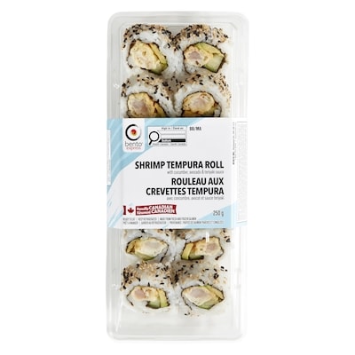 Bento Shrimp Tempura Roll 250 g, $4.00/100g