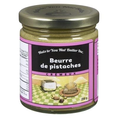 Nuts to You Beurre de pistaches crémeux 250 g, 6,40 $/100g