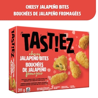 Tast!ez Bouchées de jalapeño fromagées 311 g, 1,61 $/100g
