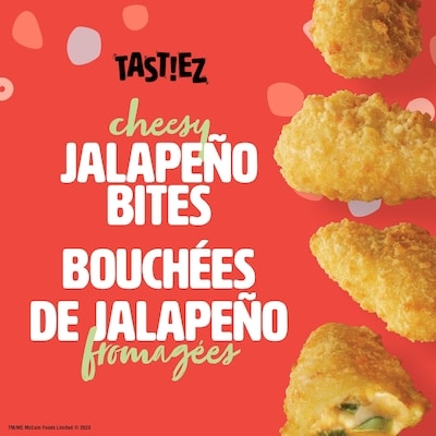 Bouchées de jalapeño fromagées