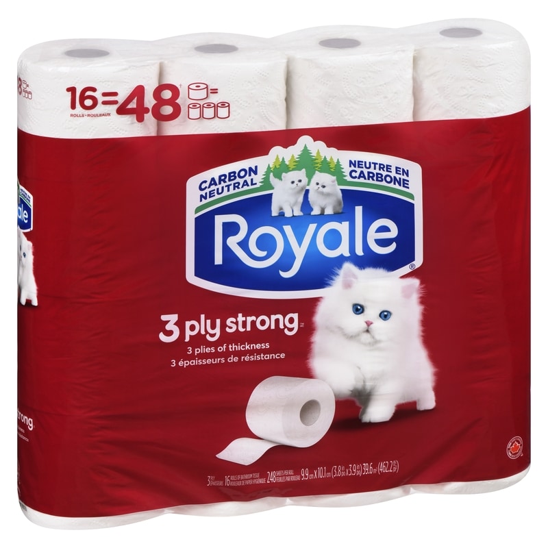 Rolls Of Bathroom Tissue 3 Ply