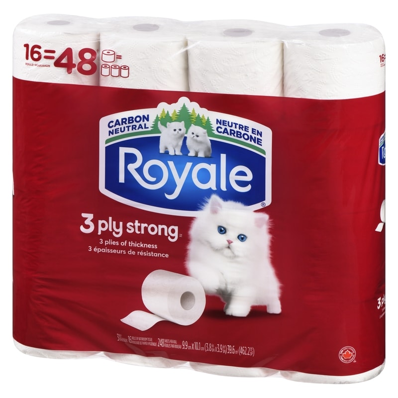 Rolls Of Bathroom Tissue 3 Ply