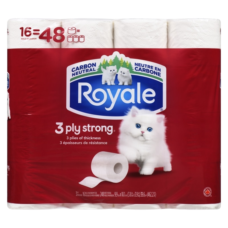 Rolls Of Bathroom Tissue 3 Ply