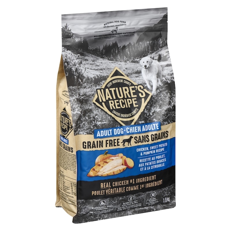 Natural Dog Food Adult Dog Chicken, Sweet Potato & Pumpkin Recipe