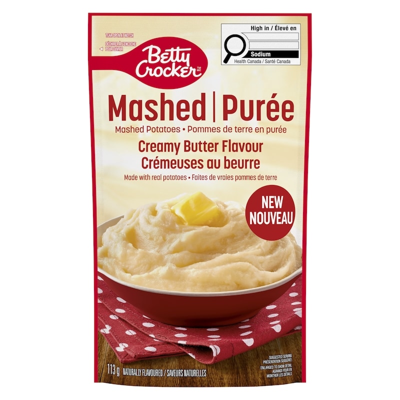 Mashed Potatoes Creamy Butter Flavour