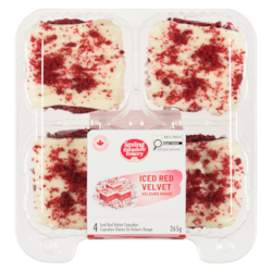 Spring Meadow Iced Red Velvet Cupcakes - 265 g | Dominion Stores
