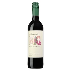  Vin biologique bobal cabernet sauvignon (Pièce d’identité requise au moment du ramassage) 750 ml, 2,13 $/100ml