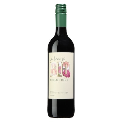  Vin biologique bobal cabernet sauvignon (Pièce d’identité requise au moment du ramassage) 750 ml, 2,13 $/100ml