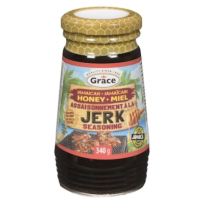 Grace Assaisonnement à la jerk jamaïcain miel 340 g, 1,47 $/100g