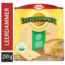Président Pointe de fromage leerdammer 250 g, 4,20 $/100g