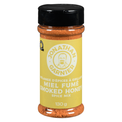 Jonathan Garnier Mélange d'épices à grillade miel fumé 130 g, 5,76 $/100g