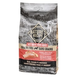 Nature's Recipe Natural Dog Food All Ages Salmon, Sweet Potato