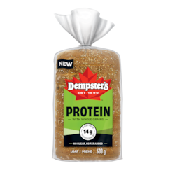 Dempster’s Miche protéinée avec grains entiers 600 g, 0,83 $/100g