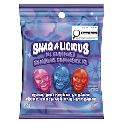 Hershey’s Friandise pêche, punch aux baies et orange 175 g, 2,28 $/100g