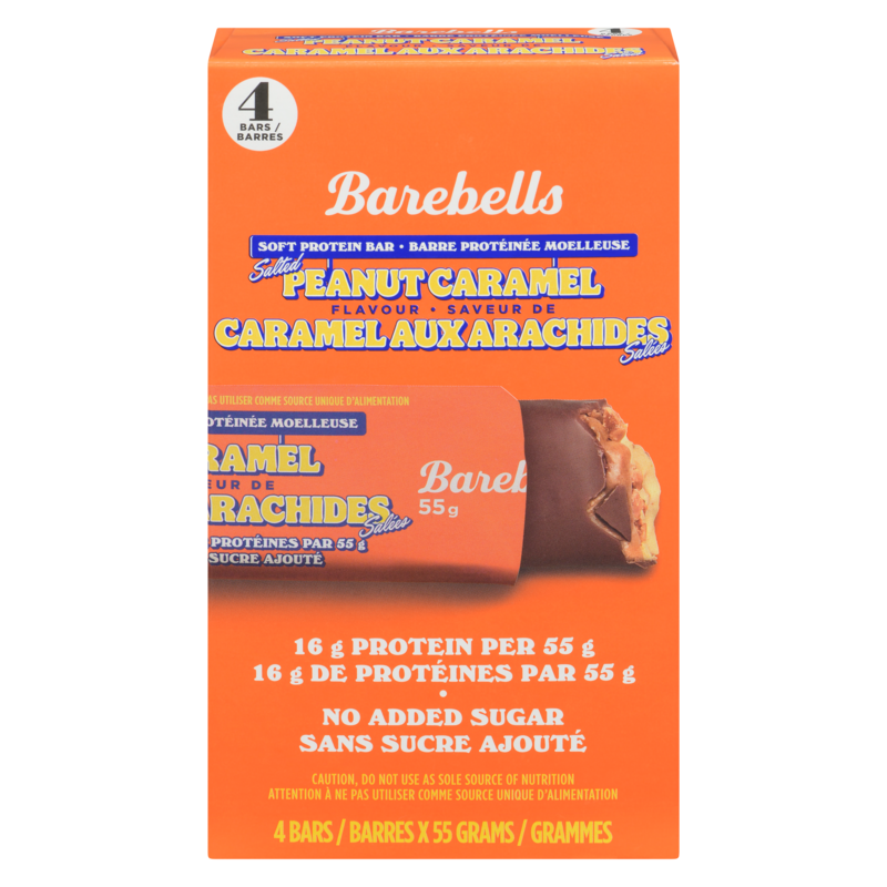 Soft Protein Bar, Peanut Caramel