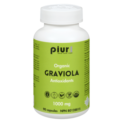 piur1 Organic Graviola 1000 Mg 90 ea, $0.53/1ea