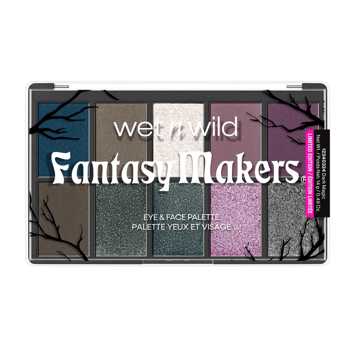Wet N Wild Eye & Face Palette - Dark Magic 1 ea, $11.00/1ea