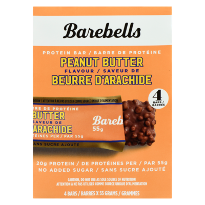 Barre de protéine saveur de beurre d'arachide