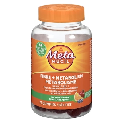 Metamucil Fibre & Metabolism Gummies 72 ea, $0.47/1ea