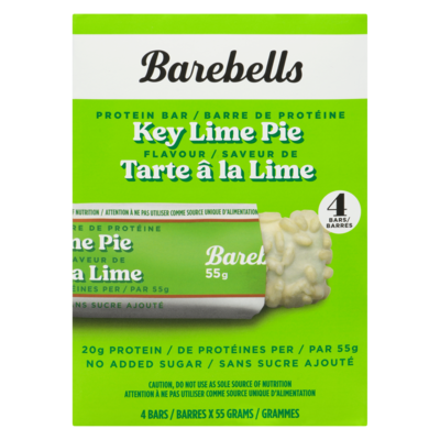 Barre protéinée tarte à la lime, paquet de 4