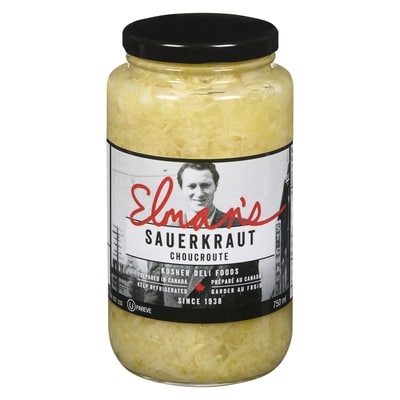 Elman's Sauerkraut 750 ml, $1.47/100ml